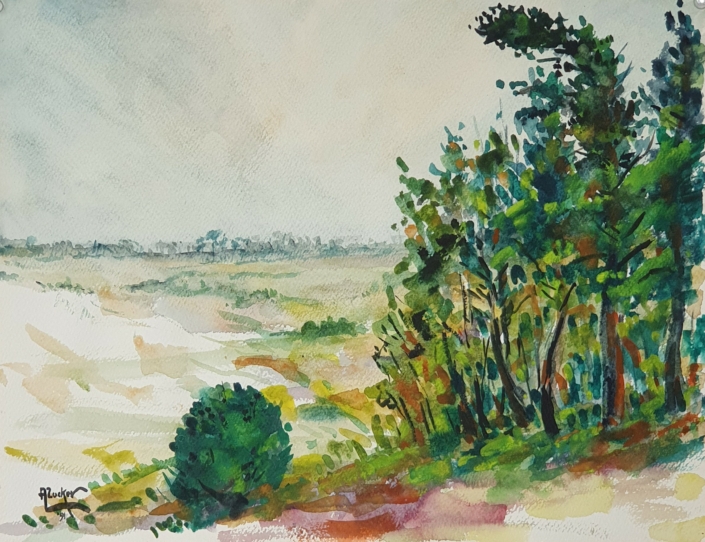 Untitled - Water Colors (32x41cm, 1991)