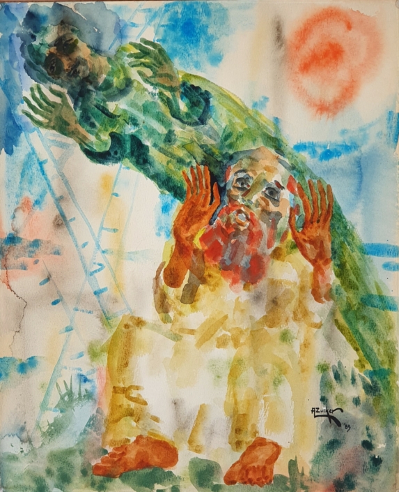 Jacob's Dream - Water Colors (46x38cm, 1983)