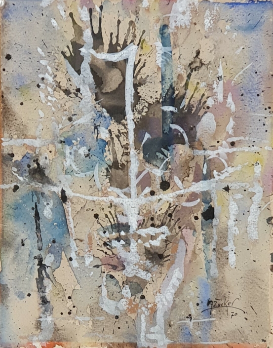 Untitled - Water Colors (24x19cm, 1970)