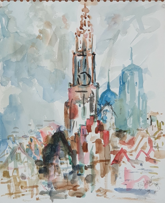 Antwerp - Water Colors (40x34cm, 1998)