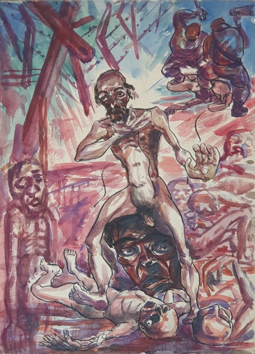 Holocaust  - Water Colors (38x28cm)