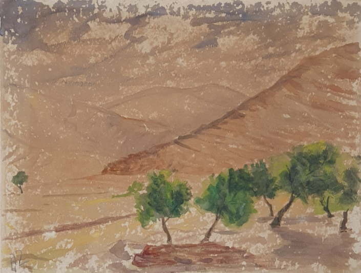 Untitled - Water Colors (24x32cm)