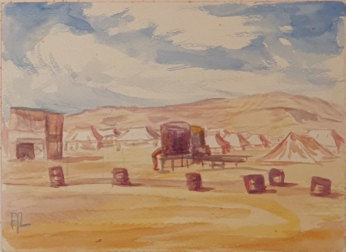 Camp - Water Colors (19x25cm)