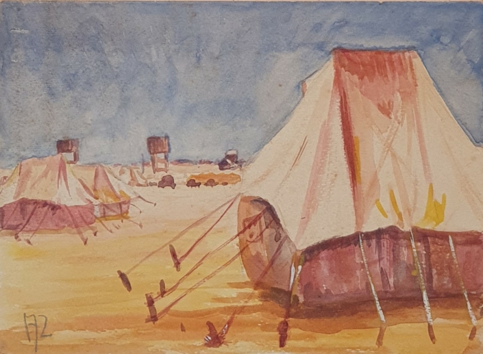 Camp - Water Colors (19x25cm)