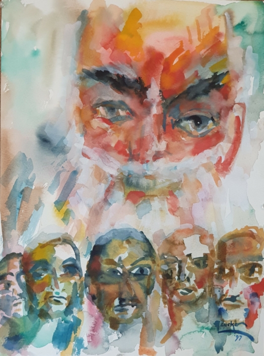 Untitled - Water Colors (48x36cm, 1997)