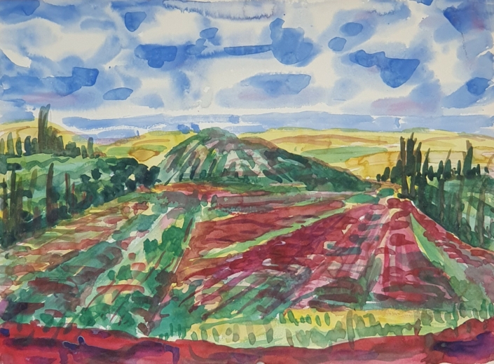 Untitled - Water Colors (26x36cm)