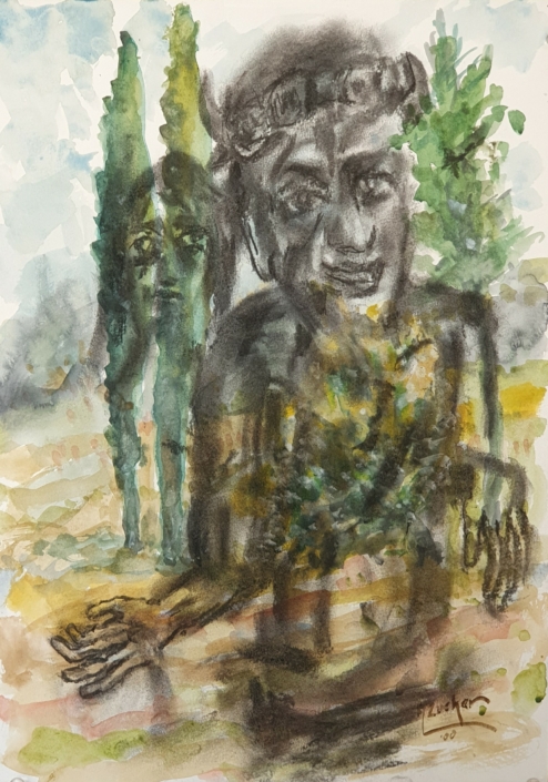 Untitled - Water Colors (42x30cm, 2000)