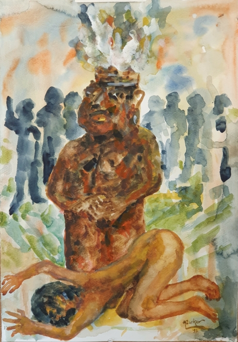Untitled - Water Colors (50x35cm, 1995)