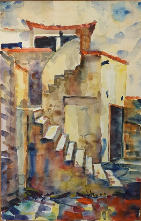 Untitled - Water Colors (50x32cm, 1994)