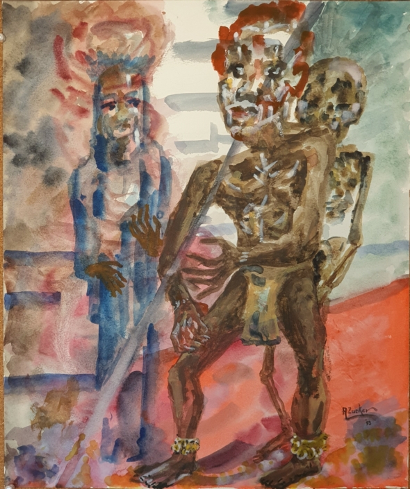 Untitled - Water Colors (46x38cm, 1993)