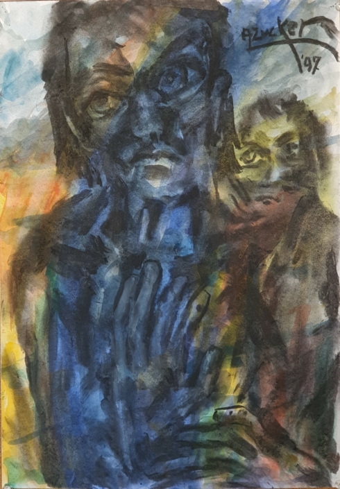 Untitled - Water Colors (49x34cm, 1997)