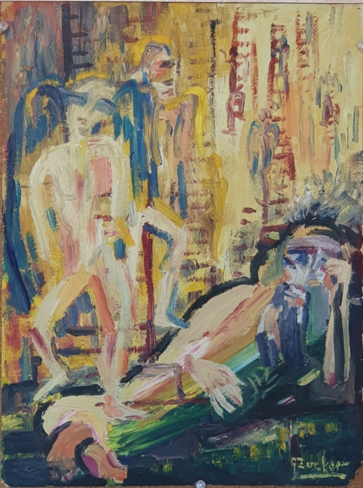 Jacob dreaming - Water Colors (36x27cm)