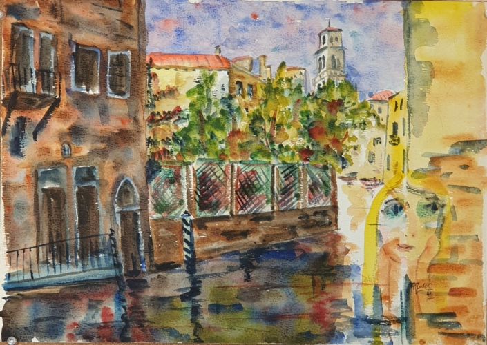 Venice - Water Colors (30x42cm, 1960)