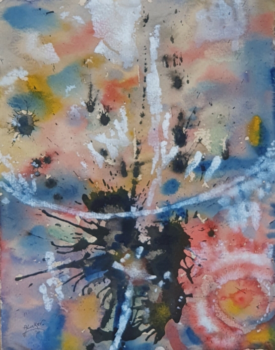 Untitled - Water Colors (24x19cm, 1970)