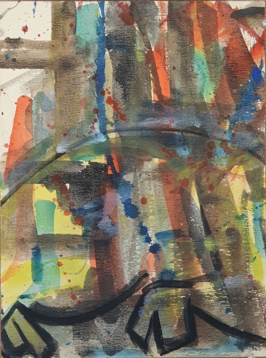 Untitled (Unsigned) - Water Colors (36x27cm)