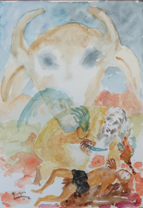 Binding of Isaac - Water Colors (50x35cm, 1995)