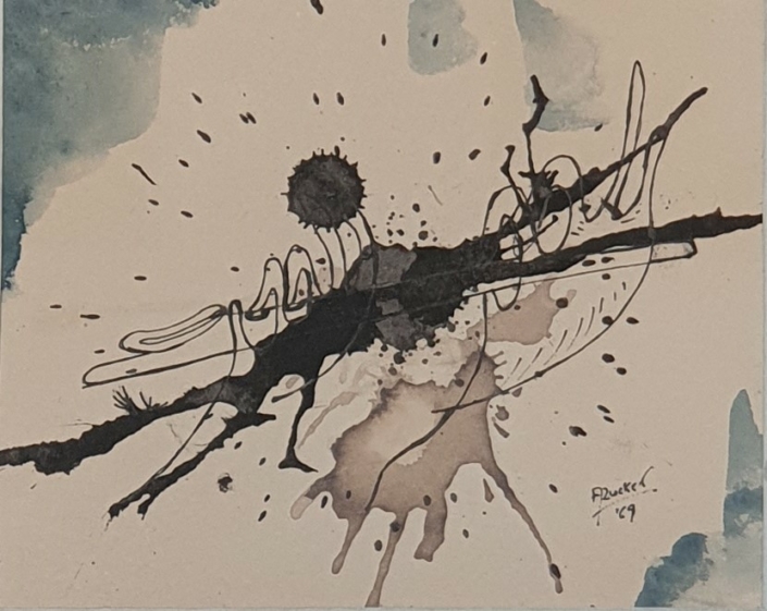 Untitled - Water Colors (13x16cm, 1969)