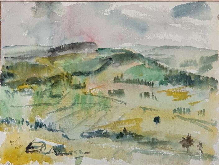 Untitled - Water Colors (27x36cm, 1972)