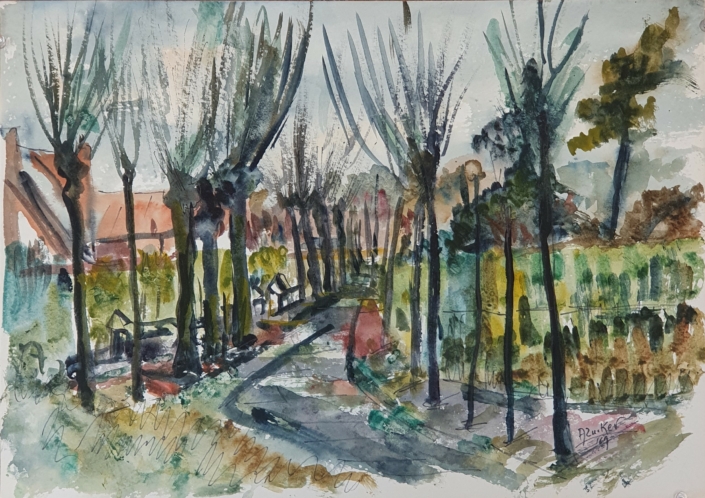 Untitled - Water Colors (31x44cm, 1969)
