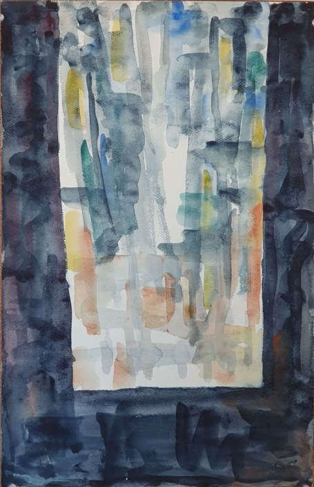 Untitled (unsigned) - Water Colors (50x33cm)