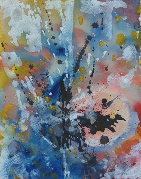 Untitled - Water Colors (24x19cm, 1970)