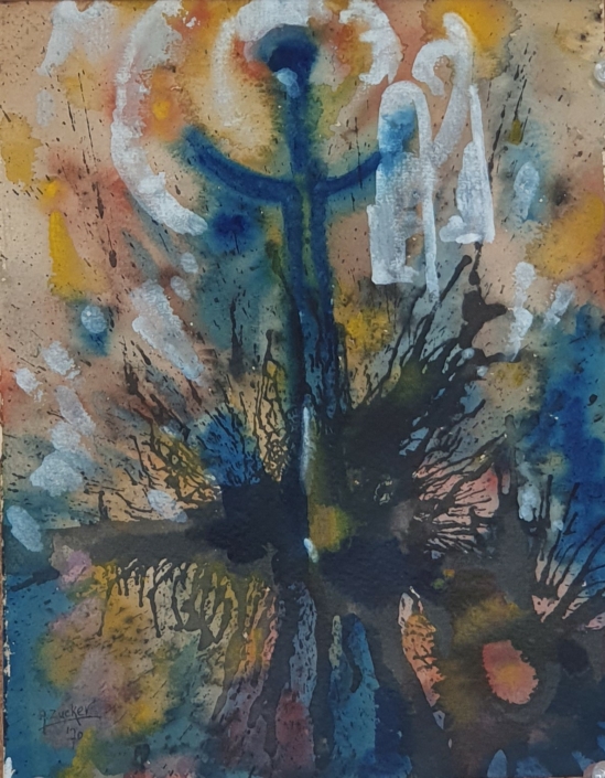 Untitled - Water Colors (24x19cm, 1970)