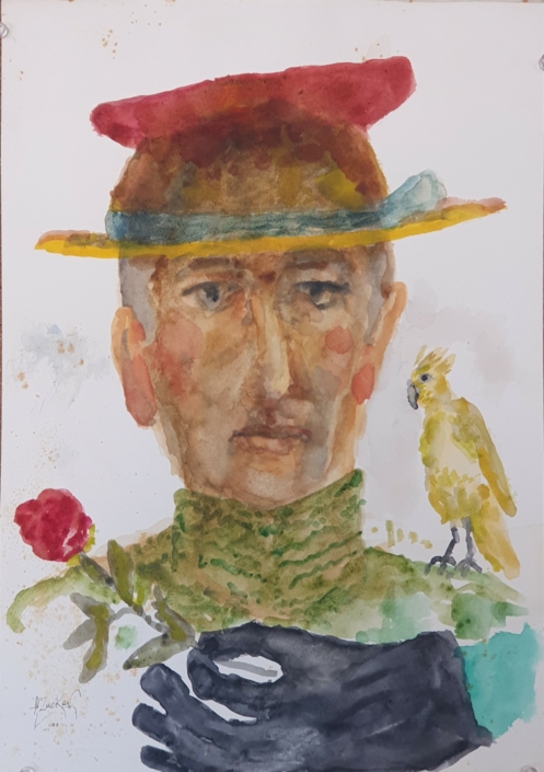 Untitled - Water Colors (42x30cm, 1960)