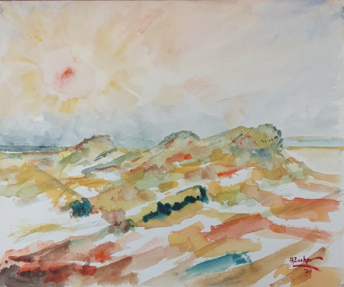 Untitled - Water Colors (38x46cm, 1989)