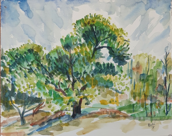 Untitled - Water Colors (33x41cm, 1975)