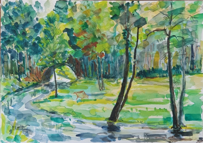 Untitled - Water Colors (30x42cm, 1990)