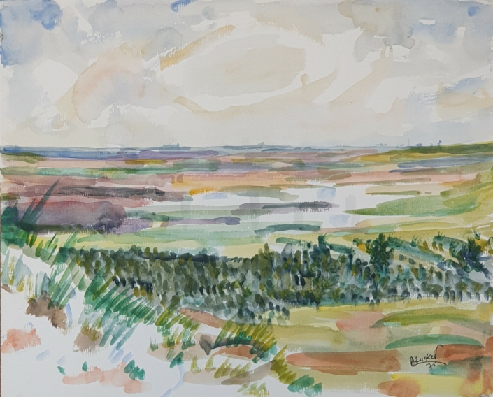 Untitled - Water Colors (33x41cm, 1975)