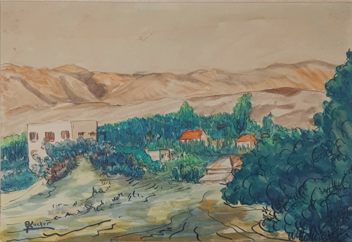Egypt - Water Colors (25x38cm, 1945)
