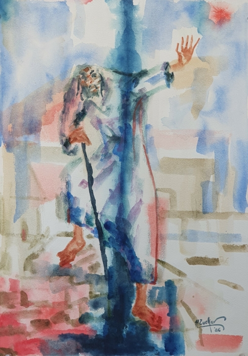 Untitled - Water Colors (50x34cm, 1986)