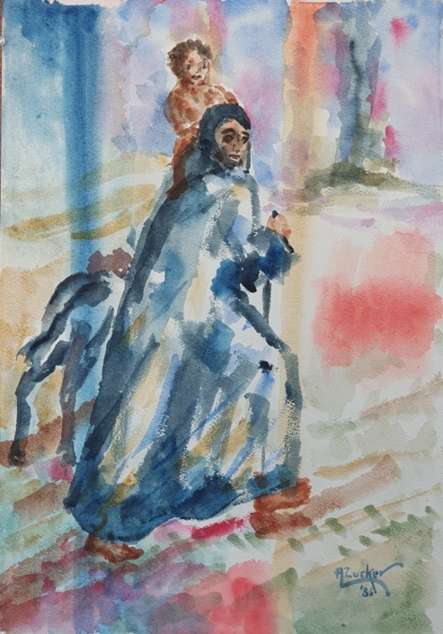 Untitled - Water Colors (50x34cm, 1986)