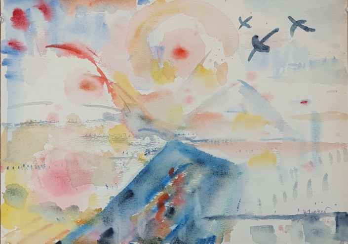 Untitled - Water Colors (30x42cm, 1970)