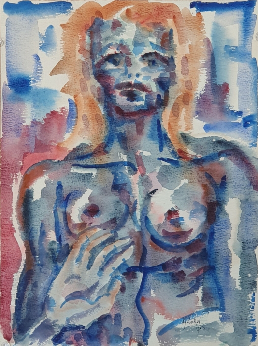 Untitled - Water Colors (36x27cm, 1974)