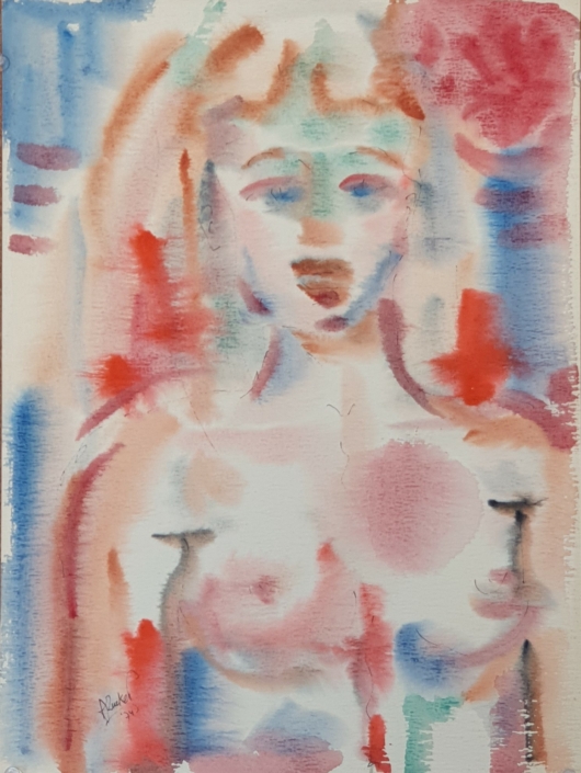 Untitled - Water Colors (36x27cm, 1974)
