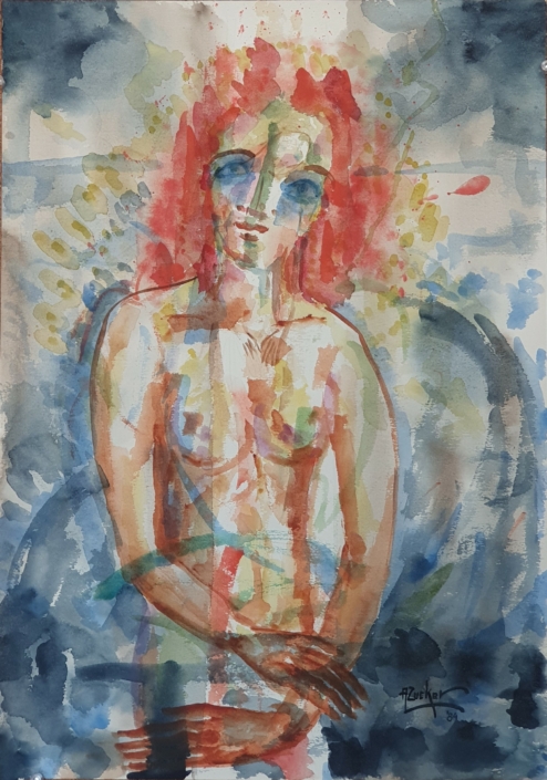 Untitled - Water Colors (50x36cm, 1984)