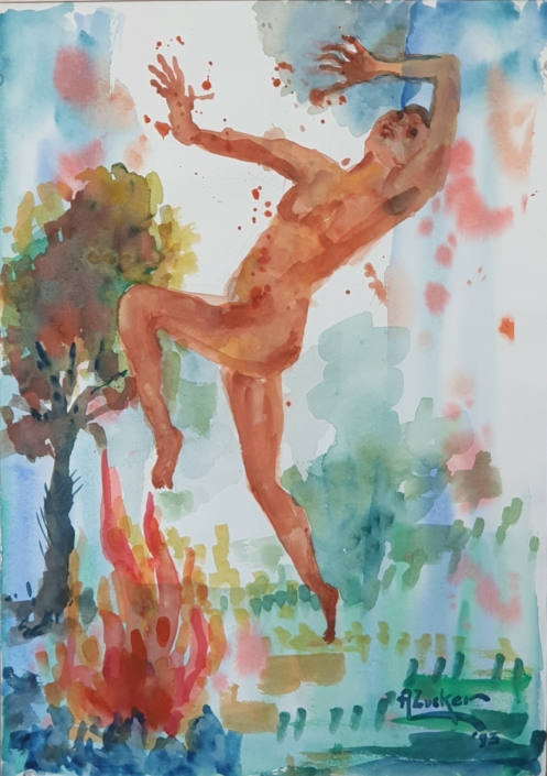 Untitled - Water Colors (42x30cm, 1993)