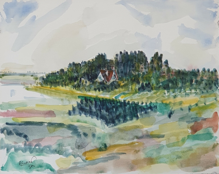 Untitled - Water Colors (33x41cm, 1976)