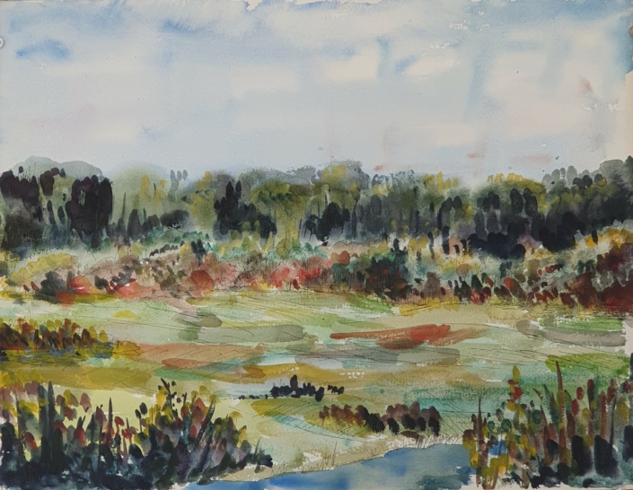 Untitled - Water Colors (34x44cm, 1965)