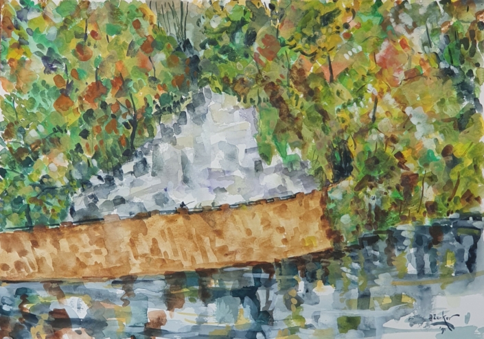 Untitled - Water Colors (30x42cm, 1991)