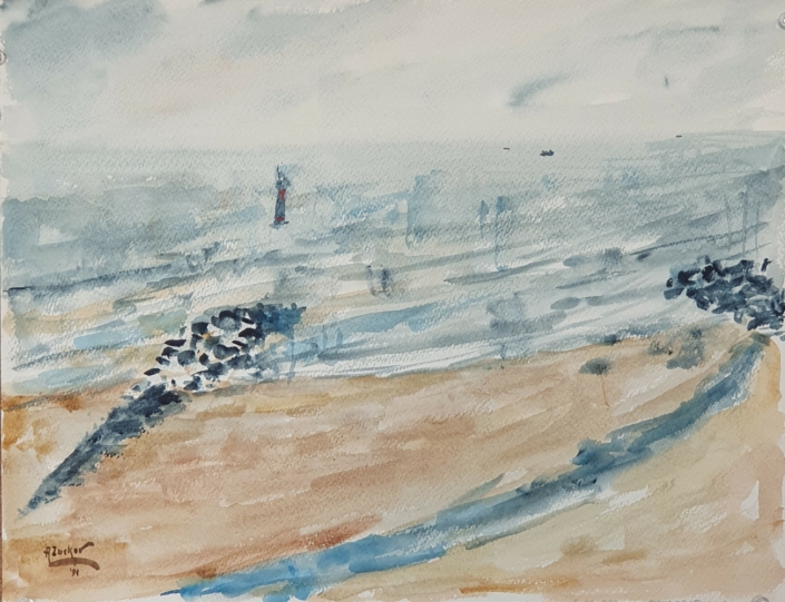 Untitled - Water Colors (32x42cm, 1991)