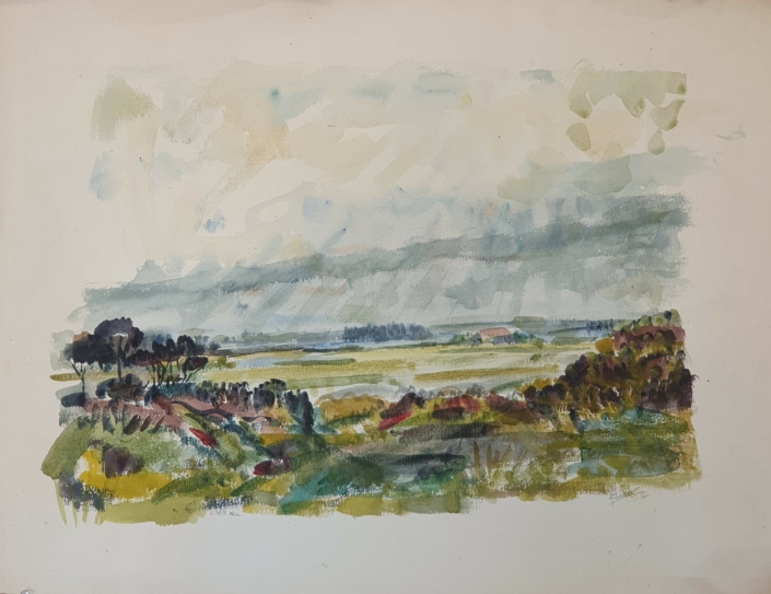 Untitled - Water Colors (52x68cm, 1965)