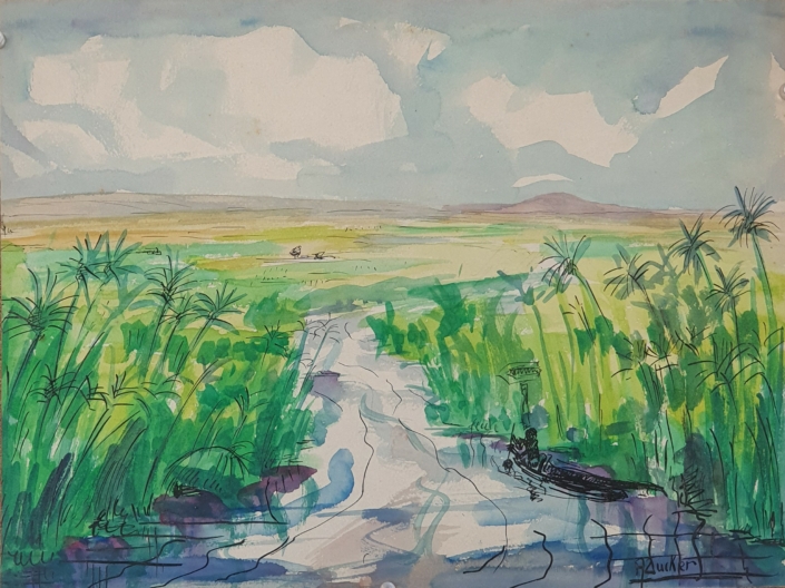 The Papirus - Water Colors (27x36cm, early '40s)