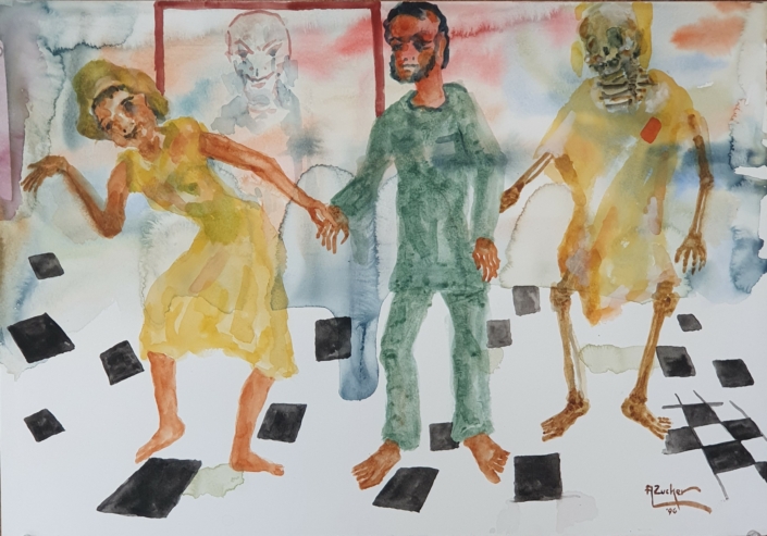 Untitled - Water Colors (35x50cm, 1996)