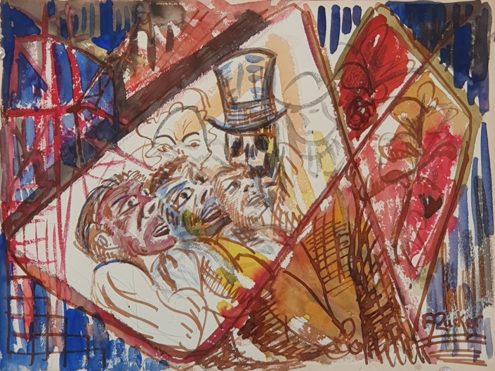 Untitled - Water Colors (27x36cm)