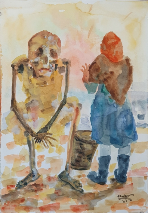 Untitled - Water Colors (50x35cm, 1995)