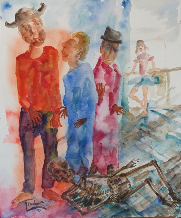 Untitled - Water Colors (46x37cm, 1993)