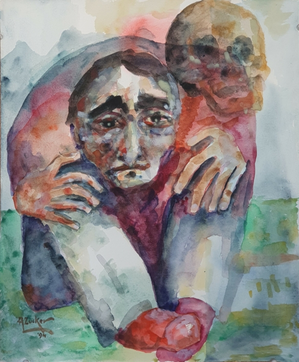 Untitled - Water Colors (46x38cm, 1994)